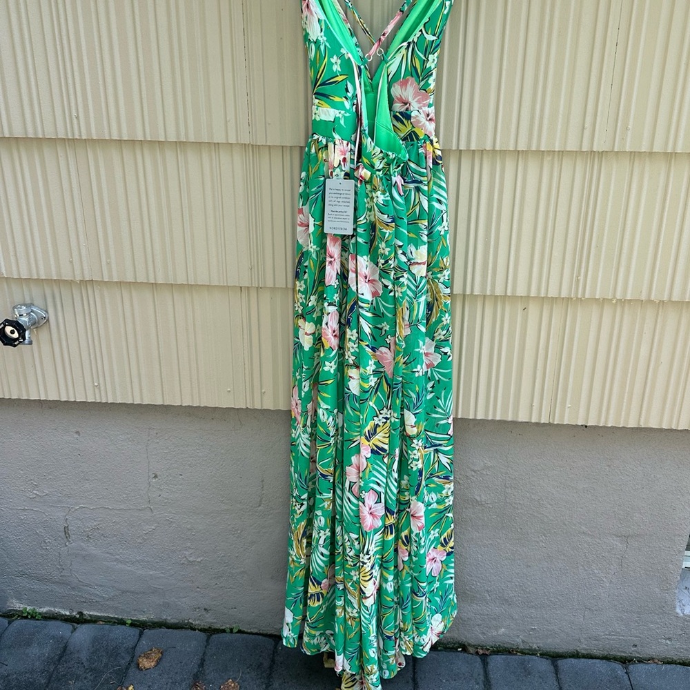 NWT Meghan LA Enchanted Garden Maxi Dress - Picture 5 of 12